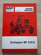 Massey Ferguson Schlepper 235 S Betriebsanleitung comprar usado  Enviando para Brazil
