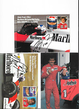 Alain prost autogramm gebraucht kaufen  Mayen