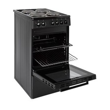 Cooker black electric for sale  LEICESTER
