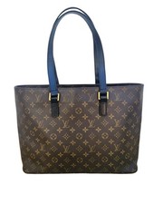Bolsa Louis Vuitton Luco Tote Personalizada Couro Preto Grande Vintage  comprar usado  Enviando para Brazil