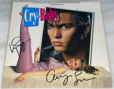 Usado, JOHNNY DEPP Cry-Baby SIGNED COPY VINYL LP AUTOGRAPHED + Willem Dafoe, Amy Locane comprar usado  Enviando para Brazil