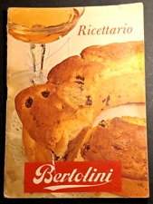 Antico ricettario bertolini usato  Santena