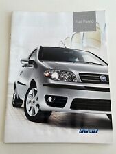 Folheto FIAT PUNTO Active Dynamic Emotion Sound Sporting mercado alemão 2003 comprar usado  Enviando para Brazil