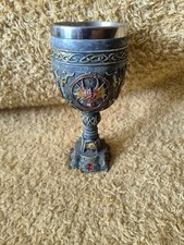 Decorative dragon goblet for sale  MANCHESTER
