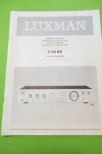 luxman c03 gebraucht kaufen  Birgland