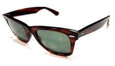 Óculos de sol Ray Ban Bausch&Lomb B&L 5022 L2052 marrom verde Wayfarer EUA, usado comprar usado  Enviando para Brazil