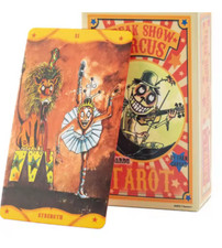 Usado, Freak Show Circus Tarot por Fran Carras. Mini baralho completo de 78 cartas comprar usado Usado, Freak Show Circus Tarot por Fran Carras. Mini baralho completo de 78 cartas comprar usado  Enviando para Brazil