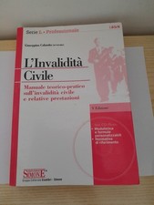 Invalidità civile edizione usato  Bellizzi