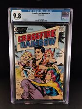 Cubierta Crossfire and Rainbow #4 (Eclipse 1986) CGC 9,8 WP DAVE STEVENS ELVIS segunda mano  Embacar hacia Argentina