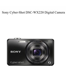 Câmera Digital Sony Cyber-Shot DSC-WX220 18.2 MP Zoom Óptico 10X-Preta, usado comprar usado  Enviando para Brazil