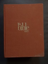 Bible osty editions d'occasion  Grancey-le-Château-Neuvelle