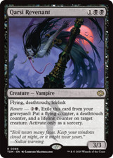 mtg magic Qarsi Revenant FRENCH vf fr Revenante de Qarsi tarkir comprar usado  Enviando para Brazil