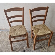 Coppia sedia legno usato  Maddaloni