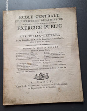 Meurthe central school d'occasion  Expédié en Belgium