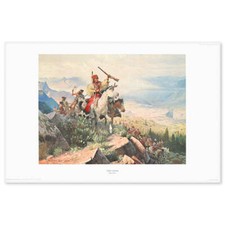 John Clymer- Litografia Offset "Chief Joseph" comprar usado  Enviando para Brazil