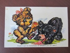 Carte postale musicale d'occasion  Expédié en Belgium
