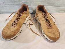 NIKE Air Max Plus TN 'Wheat Flax' Couro, AH9697-201 Masculino Tamanho 14 BOM! comprar usado  Enviando para Brazil