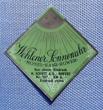 Altes kleines flaschenetikett gebraucht kaufen  Rödental