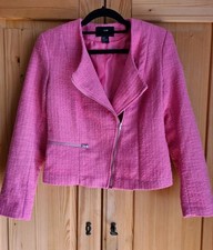 Blazer bikerjackenstil rosa gebraucht kaufen  Garmisch-Partenkirchen