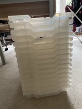 School trays storage for sale  HARROW