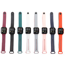 Relógios de pulso digitais de silicone novos relógios esportivos LED smartwatch masculino feminino comprar usado  Enviando para Brazil