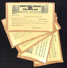 Western union telegram for sale  Norwalk