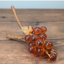 Amber glass grapes for sale  Halethorpe