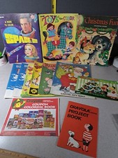 Vintage coloring books for sale  Etters
