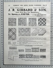 Gibbard wood block for sale  LONDON