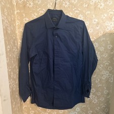 Camisa masculina Marc Anthony luxo slim fit azul manga longa abotoada casual comprar usado  Enviando para Brazil