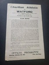 Charlton athletic watford for sale  DERBY
