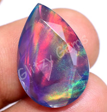 Usado, Opala aurora natural multicolorida jogo de cores 14,70 quilates pedra preciosa certificada Cabo comprar usado  Enviando para Brazil