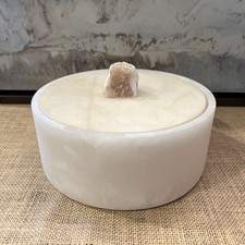 VISUALIZAÇÕES GLOBAIS Caixa Redonda de Alabastro Acabamento de Rocha Decoração Caixa Bugigangas Armazenamento de Joias, usado comprar usado VISUALIZAÇÕES GLOBAIS Caixa Redonda de Alabastro Acabamento de Rocha Decoração Caixa Bugigangas Armazenamento de Joias, usado comprar usado  Enviando para Brazil