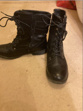 Bottines noir boucles d'occasion  Erquinghem-Lys
