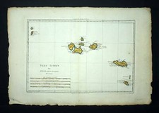 Iles açores carte d'occasion  France