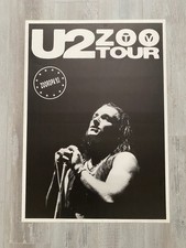 Poster manifesto zooropa usato  Bergamo