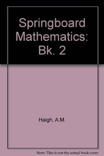 Springboard mathematics bk. for sale  ROSSENDALE