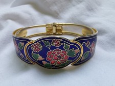 Bracelet floral doré d'occasion  Paris XX