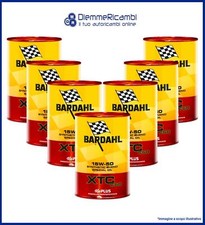Używany, 7 LT OLIO MOTORE BARDAHL XTC C60 15W50 - 7 litri na sprzedaż  Wysyłka do Poland