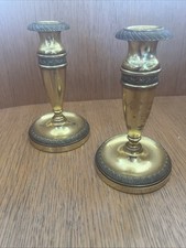 Paire bougeoir laiton d'occasion Paire bougeoir laiton d'occasion  Montreuil