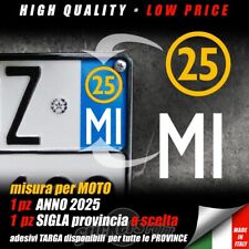 Adesivi per targa usato  Bergamo