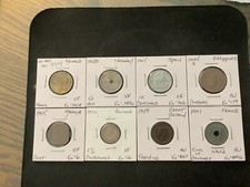 Lote de 8 moedas Premium Mixed Country 1940-1949 XF/AU. R8709, usado comprar usado  Enviando para Brazil