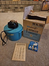 Umidificador vaporizador vintage Hankscraft modelo 206A azul elétrico comprar usado  Enviando para Brazil