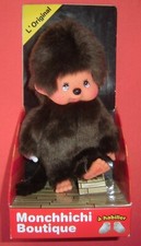 Monchhichi yeux bleus d'occasion  Lille-