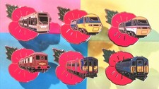 Tram train badges.. for sale  EMSWORTH