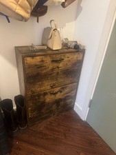 Wooden shoes rack for sale  LONDON