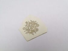Antique initials embossed for sale  POULTON-LE-FYLDE