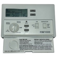 Termostato programável Lux TX500E 5/2 dias display digital branco montado na parede comprar usado  Enviando para Brazil