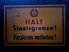 Ddr grenze halt gebraucht kaufen  Gruibingen