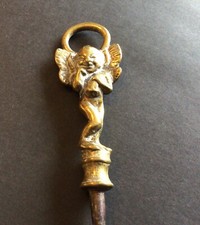 Brass button hook for sale  STOWMARKET
